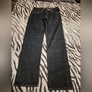 Men's Classic Navy Blue Jeans